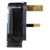 MASTERPLUG PERMAPLUG HEAVY DUTY 13A FUSED PLUG - BLACK (HDPT13B-01)