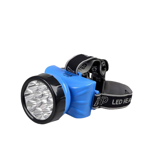 مصباح أمامي LED قابل لإعادة الشحن من DP – 1 وات – LED-722B – أزرق