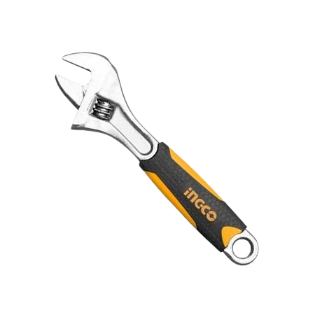 Ingco Adjustable Wrench 8" Industrial HADW131088