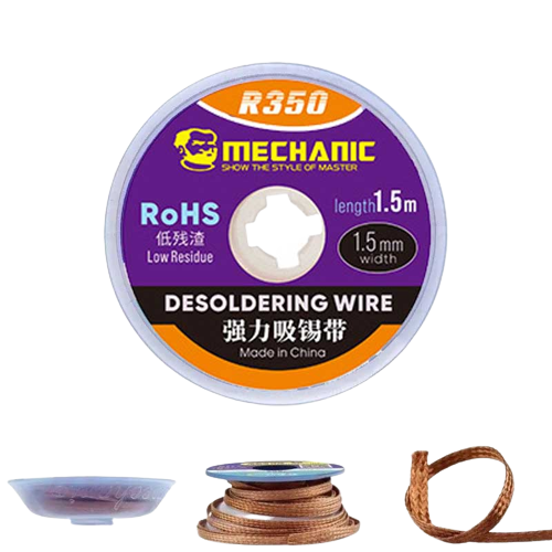 Mechanic R350 Desolder Wick Wire 1.5m 1.5mm