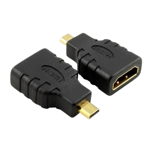 محول HDMI أنثى إلى Micro HDMI ذكر لـ Raspberry Pi 4