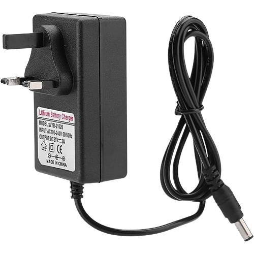 MT-21V-1.5A 21V-1A Battery Charger MY 3 Pin Plug