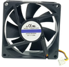 Computer Fan 12V 0.26A 3 Wire 80X80X25MM - Alqamarshop