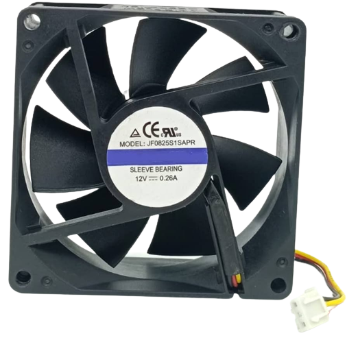 Computer Fan 12V 0.26A 3 Wire 80X80X25MM