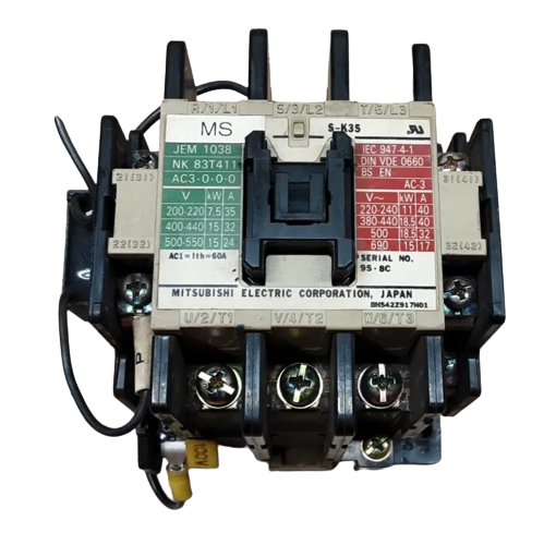 Mitsubishi Magnetic AC Contactor, S-K35 / SK35, 100 Volt