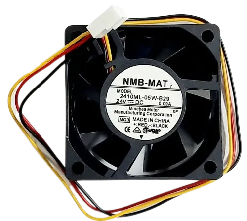 NMB MAT COMPUTER FAN 24V DC 3 WIRE 60X60X25MM