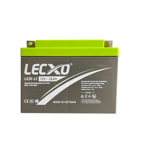 Lecxo Lead Acid Dry Battery 12V 26Ah