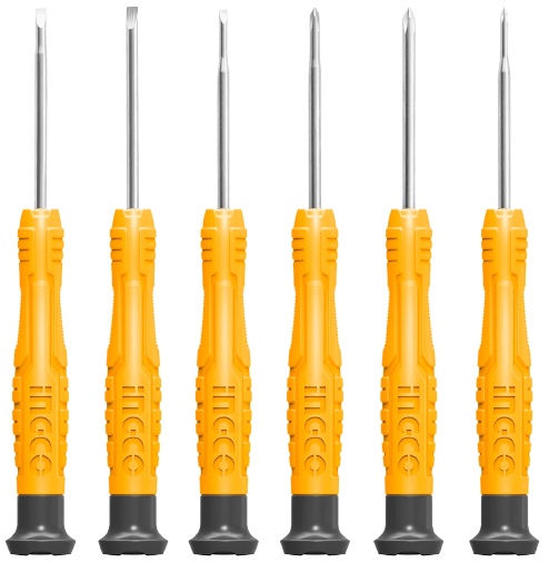 Ingco 6Pcs precision screwdriver set HKSD0618