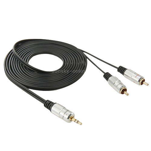 Stereo To 2RCA Cable 3m