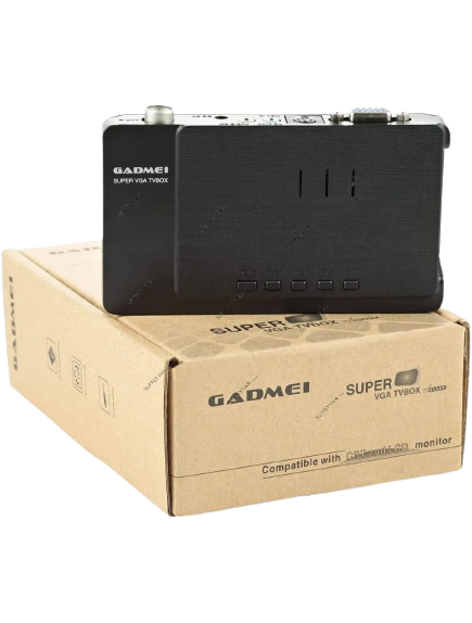 Gadmei Super VGA Tv Box with Remote Control – TV3860E