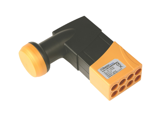 LNB New Gold Edition (8 participants, 8 Premium Gold connections, 0.1 dB typical noise figure, HDTV, 3D Ready)