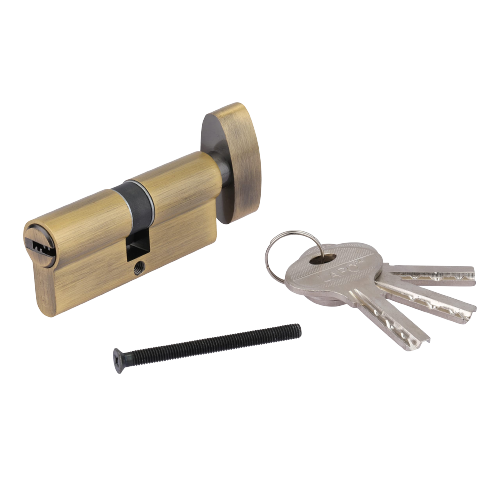 Cylinder Brass With Keys High Quality 70MM