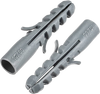 Screw Plastic Anchor  Expansion Pipe Tube Wall Plugs with Two Wings - All-in-One Solid Wall and Drywall Anchor 100 pcs 8mm - Alqamarshop