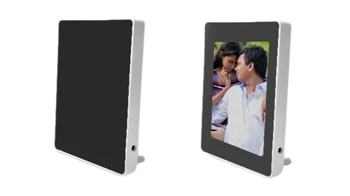 2 in 1 Magic Mirror Photo Frame White Color for Bedroom and Living Room