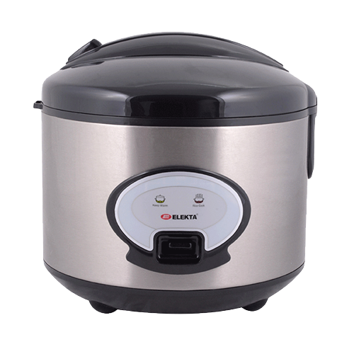 ELEKTA Rice cooker with Stainless steel Outer Shell 1.8L 700W