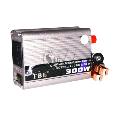 TBE Pure Sine Wave Power Inverter w/ USB Input 300W 12V  T12P 300W