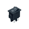 Switch DPST ON-OFF Black Button Black Housing 4 Pin - KCD1-4-201 - Alqamarshop