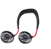 USB Fan, USB Rechargeable Outdoor Sports Fan Mini Silent Hanging Neck 5w - Alqamarshop