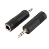 Female to Male Audio Connector Adapter Jack 3.5mm 1/8"  1PC - Alqamarshop