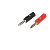 Banana Jack Plug Connector Male Red OR Black Banana Clip 4mm 1PC - Alqamarshop