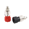 Thread Black Red Audio Speaker binding post terminal block Connector JS-999A 5mm 1pc - Alqamarshop