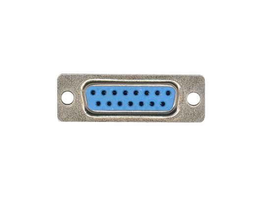 D-sub Connector Female Socket Port Terminal Breakout for Mechanical Equipment CNC Computers DB15 15-pin 2-row