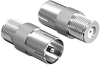 F Plug Connectors Waterproof Micro Screw/Twist On Aerial Coaxial Cable RG6 for Satellite TV Sky NTL Cable - Alqamarshop