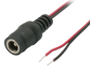 DC Female Jack to Open Wire Adapter Cable 0.30 m - Alqamarshop