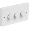 Dimmer Switch 3 Gang 2 Way - Alqamarshop