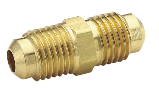 Union, Coupler Brass 1/4 mfl X 1/4 mfl