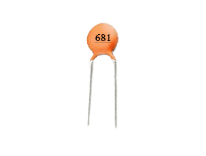 Ceramic Disc Capacitor 680pf 0.68nf 1Pc