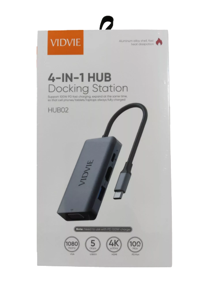 VIDVIE HUB DOCKING STATION 4 IN 1 HUB01