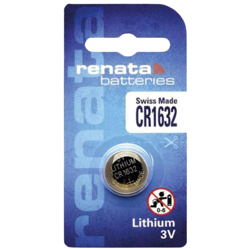 Renata Lithium Coin Cell Battery 3v CR1632