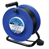 Masterplug Thermal Cut-out Open Cable Reel 4 Socket  Blue 50m 13A - Alqamarshop