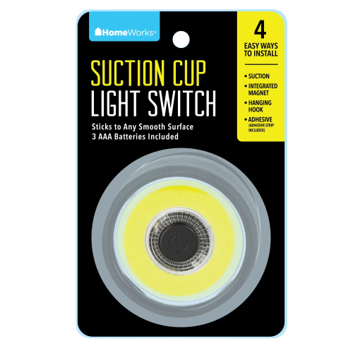 Suction cup light switch 1w