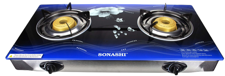 Sonashi Double Gas Stove SGB-202GN