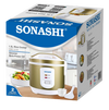 Sonashi Rice Cooker With Steamer 500W SRC-515 - Alqamarshop