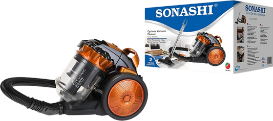 Sonashi Cyclone Canister Bagless Vacuum Cleaner SVC-9028C