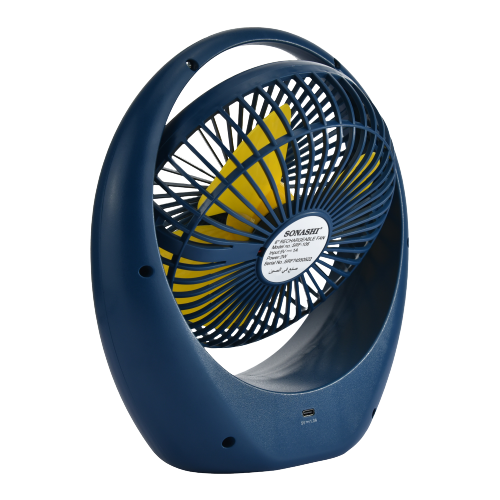 Sonashi Rechargeable Fan 6 Inch SRF-106