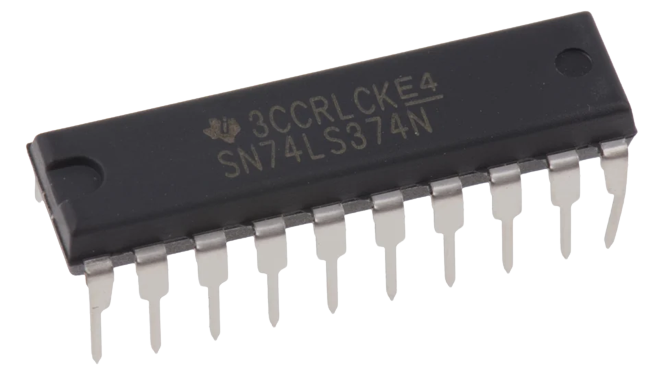 IC SN74LS374N 20PIN - Alqamarshop
