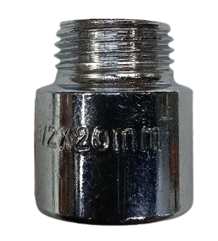 Pipe Thread Extension (50) 1/2 x 20mm