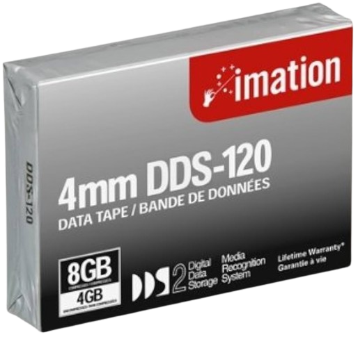 شريط بيانات Imation مقاس 4 مم بطول 120 متر DDS-120