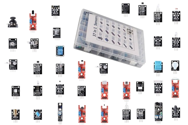 مجموعة مستشعرات مكونة من 37 مستشعرًا لـ Arduino