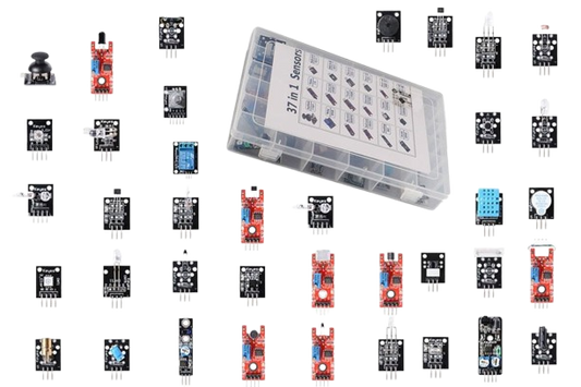 مجموعة مستشعرات مكونة من 37 مستشعرًا لـ Arduino