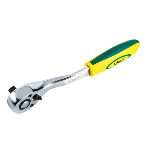 Uken U5910 Ratchet Handle 1/4"" Dr With Q.R.B