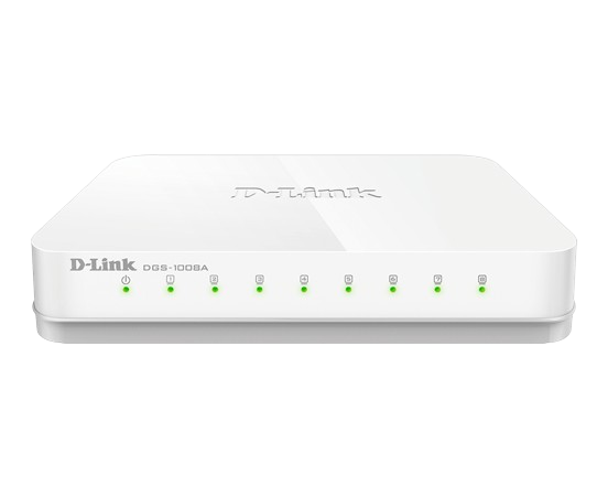 D-LINK Gigabit Easy Desktop Switch DGS-1008A