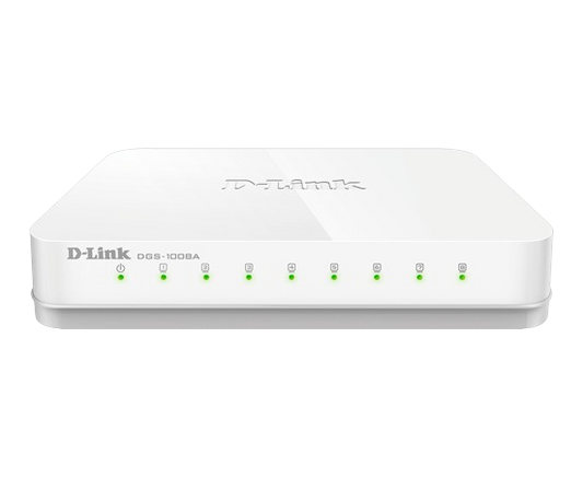 D-LINK Gigabit Easy Desktop Switch DGS-1008A