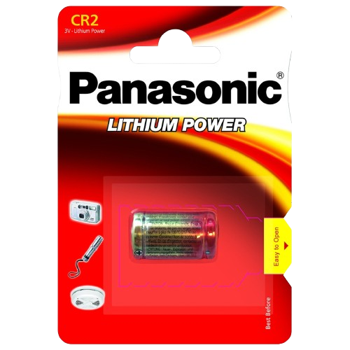 Panasonic Lithium Photo Battery 3V CR2