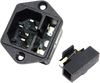 Power Socket with Fuse Holder 3 Pin 250V 10A - Alqamarshop