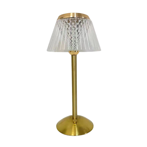 Creative Crystal Table Lamp LED Touch Dimming Desk Lamp USB Rechargeble Bar Table Lamp Romantic Resturant Decorative Desk Lamp